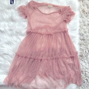 See You Monday, Pink Babydoll Style Dress